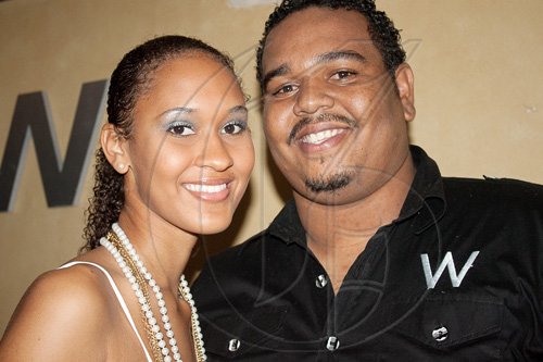 Cute couple alert! At 'W', Roxan Wais (left) cuddles up to boyfriend PJ Wright, of Wright Image Events, the promoters behind 'W' and the popular all-inclusive party, 'Daydreams'.