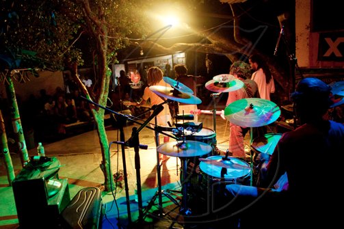 The brainchild of local surf pioneer Billy Wilmot, Jamnesia is a bi-weekly live music and spoken word event, held  in the natural surroundings of the Jamnesia Surf Club in 8 Miles, Bull Bay.