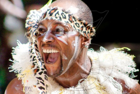 Accompanied by the rhythm of tribal drums, a dancer enchants the attendees of KIG's Land Rover 2010 Launch.