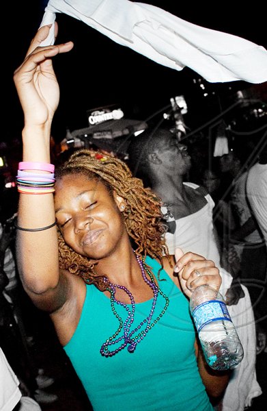 At Bacchanal Fridays, Romae Rowe has heeded the call to "tek somethin and wave"!