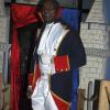 Janet Silvera 
Ian 'Napolean' Taylor dressed the part as he greeted party people on arrival at Blue Beat's 'Soiree Bourgeoise' 18th century French themed New Year's Eve party last Thursday night in Montego Bay.