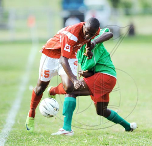 Ricardo Makyn/Staff Photographer.
August Town vs Humble Lion at Uwi Bowl on Saturday 6.6.2009. 
Humble Lion player #11