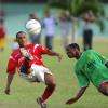 Ricardo Makyn/Staff Photographer.
August Town vs Humble Lion at Uwi Bowl on Saturday 6.6.2009.
Humble Lion player #15