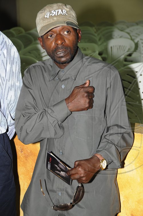 Norman Grindley /Chief Photographer
A thanksgiving celebration for the life of Wycliffe 'Steely' Johnson at the swallowfield Chapel in St. Andrew for yesterday.