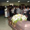 Norman Grindley /Chief Photographer
A thanksgiving celebration for the life of Wycliffe 'Steely' Johnson at the swallowfield Chapel in St. Andrew for yesterday.