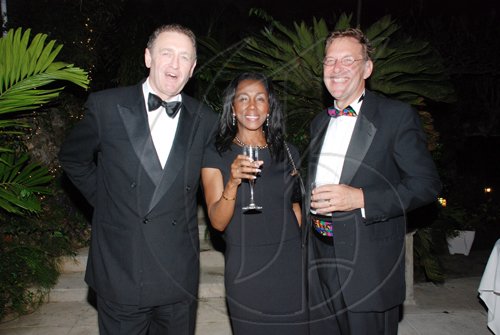 Janet Silvera Photo
 
From left: Andrew and Theresa Roberts and Mark Jones having a grand time.

*********************************************************d a great time at the Hanover Charities Sugar Cane Ball at the Round Hill Hotel and Villas last Saturday night.