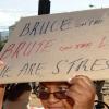 Norman Grindley /Chief Photographer
PNP protest, Cross roads.
