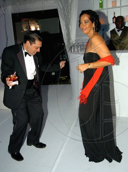 Winston Sill / Freelance Photographer
Ravi Daswani (left) and Eleanor Hussey dancing up a storm at the Terra Nova ball.





Terra Nova All-Suite Hotel, New Year-Eve Ball, held on the lawns of the Hotel, Waterloo Road on Thursday night December 31, 2009.