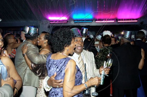 Winston Sill / Freelance Photographer
The persons at the Terra Nova All-Suite Hotel, New Year-Eve Ball, had a great time singing and dancing