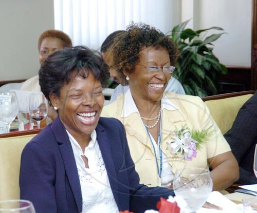 Peta-Gaye Clachar/Freelance Photographer
Gleaner company Long Service Awards at the Gleaner's North Street Office on Monday, September 21, 2009.