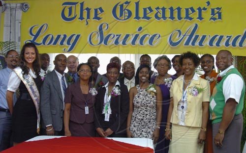 Peta-Gaye Clachar/Freelance Photographer
Gleaner company Long Service Awards at the Gleaner's North Street Office on Monday, September 21, 2009.