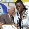Peta-Gaye Clachar/Freelance Photographer
Gleaner company Long Service Awards at the Gleaner's North Street Office on Monday, September 21, 2009.