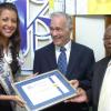Peta-Gaye Clachar/Freelance Photographer
Gleaner company Long Service Awards at the Gleaner's North Street Office on Monday, September 21, 2009.