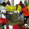 Ian Allen/Photographer
Tivoli Garden F.C. versus Humble Lions in Digicel National Premier League football at the Edward Seaga Oval.