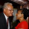 Winston Sill / Freelance Photographer
Trinidad and Tobago 47th Independence Day Reception, held at the Jamaica Pegasus Hotel, New Kingston on Mondxay night August 31, 2009. Here are Delroy Chuck (left); Ambassador Yvonne Gittens-Joseph (centre) and Simone Francois-Whittier.