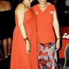 Winston Sill / Freelance Photographer
Michelle Bovell (left);  poses for a celebratory photograph with Ambassador Yvonne Gittens-Joseph at the 47th anniversary of independence for Trinidad and Tobago at the Pegasus hotel on Monday.

*****************************************************************************************47th Independence Day Reception, held at the Jamaica Pegasus Hotel, New Kingston on Mondxay night August 31, 2009. Here are Michelle Bovell (left); and Ambassador Yvonne Gittens-Joseph (right).