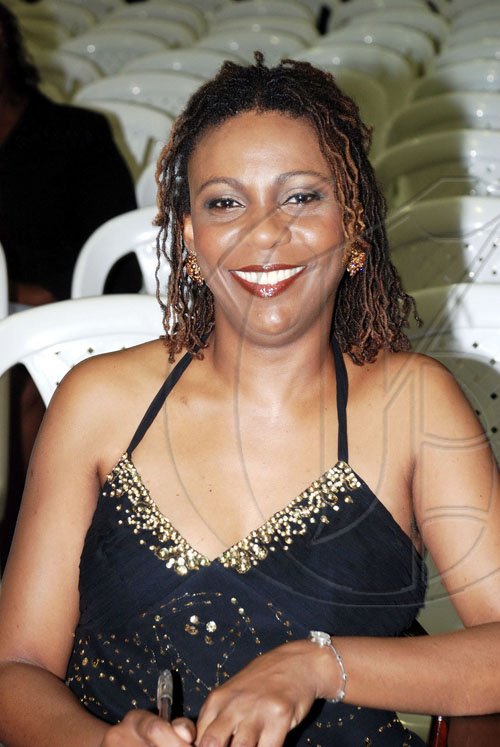 Colin Hamilton/freelance photographer
A dashing Helene Coley-Nicholdon during UTECH Annual Sports Awards Ceremony at the Alfred Sangster Auditorium on Thursday February 11, 2010.