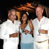Janet Silvera Photo
 
From left: Kishim Samtani, Christine Solomon and Tom Tyler pose for the social pages.

************************************************************************************at 'The Weekend's' Vertigo All White beach party at The Palmyra last Sunday.