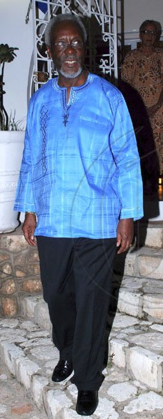 Colin Hamilton/freelance photographer
UWI Vice Chancellor's Reception at #1 Long Mountain Road on Tuesday December 29, 2009.