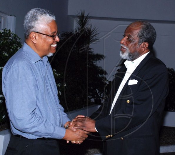 Colin Hamilton/freelance photographer
UWI Vice Chancellor's Reception at #1 Long Mountain Road on Tuesday December 29, 2009.
