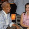 Janet Silvera Photo
From L- Valerie Campbell and Lola Bosque at Club de Vin's monthly wine meeting at Veena and Denny Chandiram?s home at The Lagoons in Montego Freeport last Thursday evening.