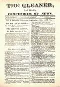 Jamaica Gleaner's Front Page 1834 